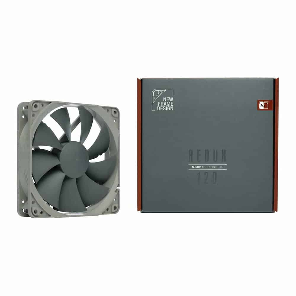 (image for) Noctua NF-P12 REDUX 1300RPM 120mm Grey/Black Quiet Case Fan